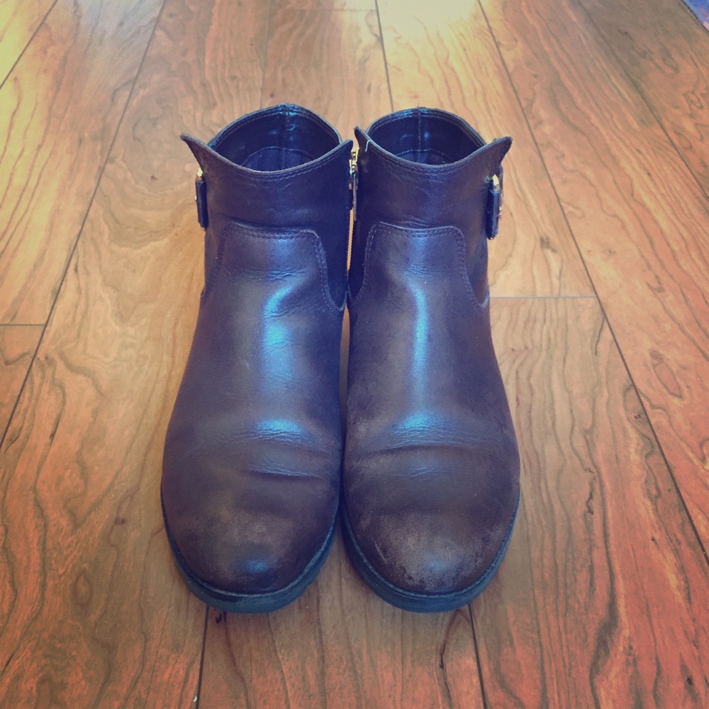 Rockport Brown Leather Booties